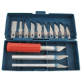 Miniatyrbillede 1 af 9: Hobbykniv / Skalpel - 16 dele - Kit - DIY Multicolor
