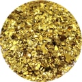 Miniatyrbild 2 av 3: Nagelglitter - Flakes / Mylar - Guld metallic - 8ml - Glitter Guld