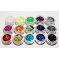 Miniatyrbilde 1 av 2: 15 bokser Hexagon glitter