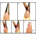 Pikkukuva 3 / 6: 100 kpl Kynsimallit kynsimallit kynsimalli nailform nailforms
