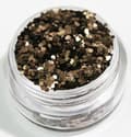 Nagelglitter - Hexagon - Brun - 8ml - Glitter Brun