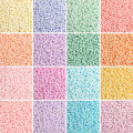 Pikkukuva 2 / 4: Siemenhelmet - 2mm - 6000kpl - Macarons Ice Cream MultiColor 6000st