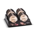Miniatyrbillede 2 af 3: Highlighter kompakt - 4 farver - Quiz Cosmetics Silver