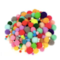 Miniatyrbillede 2 af 6: Mega Craft kit - Piberenser, bevægelige øjne, bolde Multicolor