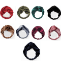 Miniatyrbild 1 av 4: Hårsnoddar med twist , turban, hårband, Hair bands Mörkbrun