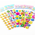 Pikkukuva 2 / 2: 12 arkkia tarroja - Smily-tarrat - Emoji Multicolor