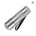 Miniatyrbilde 3 av 4: Led lommelykt + Stempelpute - Negledekorasjoner - UV/LED lampe Silver