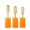 Miniatyrbilde 1 av 3: Bits for elektrisk fil - Gull - Avrundet Gold Medium grit