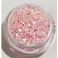 Miniatyrbillede 2 af 2: Negleglitter - Mix - Pink drøm - 8ml - Glitter