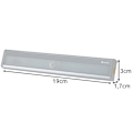 Miniatyrbild 3 av 8: LED-lampa ljuslist med rörelsesensor - Universal grå