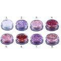 Miniatyrbillede 2 af 10: Negl glitter mix - Hvid, Pink, Lilla Glitter mix - NR 5