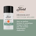 Miniatyrbild 2 av 2: Deodorant - FLOÏD - Vetyver Splash - 75 ml - Magnesiumsalter - Doft av cederträ och vetiver
