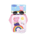 Miniatyrbild 1 av 4: Set keps och solglasögon - Peppa Pig - Rosa - UV-skydd - Trendig - Barn Rosa