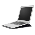 Miniatyrbild 6 av 6: Datorfodral i Läder 15 tum Laptop / Macbook Svart 2-Pack
