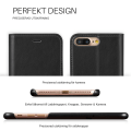 Miniatyrbild 3 av 6: Plånboksfodral iPhone X/Xs Brun 1-Pack