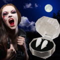 Miniatyrbild 3 av 3: Vampyrtänder Olika Storlekar Halloween 19mm