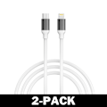 Miniatyrbild 1 av 2: Stark 20W USB-C till Lightning Kabel Vit - 2 meter 2-Pack