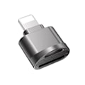 Miniatyrbild 3 av 3: Lightning Micro SD / TF Kortadapter Mini Svart