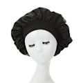 Miniatyrbild 1 av 5: Sovmössa / Satin Bonnet - Skydda ditt hår - One Size Svart Default Title