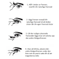 Miniatyrbild 3 av 4: Exklusiva Magnetiska Lösögonfransar 3D Eyelashes 1-Pack