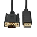 Miniatyrbild 5 av 5: Högkvalitativ DisplayPort till VGA Kabel 1.8 Meter Svart Default Title
