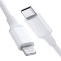 Miniatyrbild 2 av 3: USB-C till Lightning Kabel iPhone Snabb Laddare 2M Vit 5-Pack