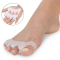 Miniatyrbild 1 av 5: 2 Stycken Hallux Valgus Silikonskydd - Tåspridare / Tåseparerare