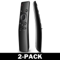 Miniatyrbild 1 av 5: Universell Fjärrkontroll för Samsung Smart TV - Svart 2-Pack