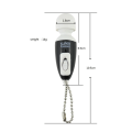 Miniatyrbild 4 av 6: Mini Vibrator med Nyckelring Flera Färger Rosa 2-Pack