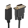 Miniatyrbild 4 av 5: Högkvalitativ DisplayPort till VGA Kabel 1.8 Meter Svart Default Title
