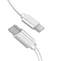 Miniatyrbild 2 av 3: 1M USB-C Laddkabel för iPhone / Samsung / m.m (USB-C till USB-C) Default Title