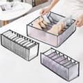 3-pack underklädeslådor Organizer Vikbar förvaringslåda Stor kapacitet
