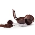 Miniatyrbilde 4 av 4: Gjenbrukbare kaffekapsler - Dolce Gusto - 1 stk - Manuelt filter - Brun