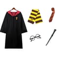 Harry Potter magisk dragt Gryffindor femdelt sæt Barn 155