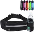 Waterproof Running Belt / Sports Belt - Training Belt with Reflective LightBlue