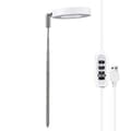 3.5-inch White Warm Light 5W Adjustable Plant Lamp with USB & Timer