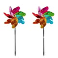 Reflective Wind Spinner / Bird Scarer - 2 pack MultiColor