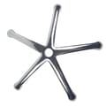 Kontorstolbase Aluminium Legering Stol Bunn Del Erstatning Universal Forsterket Metallben