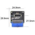 Miniatyrbillede 3 af 5: USB 3.0 Internt Header til USB 3.2 Type C Front Type E Adapter 20 Pin til 19 Pin Konverter