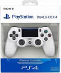 2025 Offisiell Sony PlayStation PS4 DualShock 4 V2 trådløs kontroller – Hvit Vit