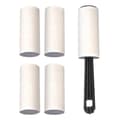 Lint roller with 4 extra rolls - Roller for clothes