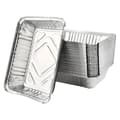 Aluminiumsform - 1000ml - Høy Kvalitet - Engangs - Grå