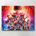 Lærredstryk / Billede - Stranger Things - 40x30 cm - Lærred