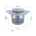 Miniatyrbild 3 av 5: Bathroom Sink Stopper, Bounce Drain Filter, Pop Up Drain Stopper