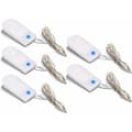 Mini LED-lampor, Mini LED-ljusslinga Batteridriven Dekorativ Belysning för Dockhus DIY 1m