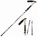 Folding hiking poles with 5 sections and good shock absorption 2-pack