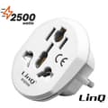 Miniatyrbillede 2 af 5: Rejseadapter Universalstik Type C EU til Type G Ru Atq2355