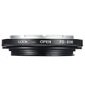 FD-EOS Adapterring för Canon FD-objektiv till Canon EOS (EF-fäste) Metall Makro Adapter