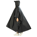 Multifunctional Rain Poncho Black