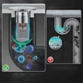 Miniatyrbillede 3 af 5: Vaskeprop / Afløbsprop med Filter til Køkken & Badeværelse 3-Pack